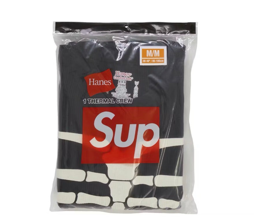 Supreme x Hanes Bones Thermal Crew