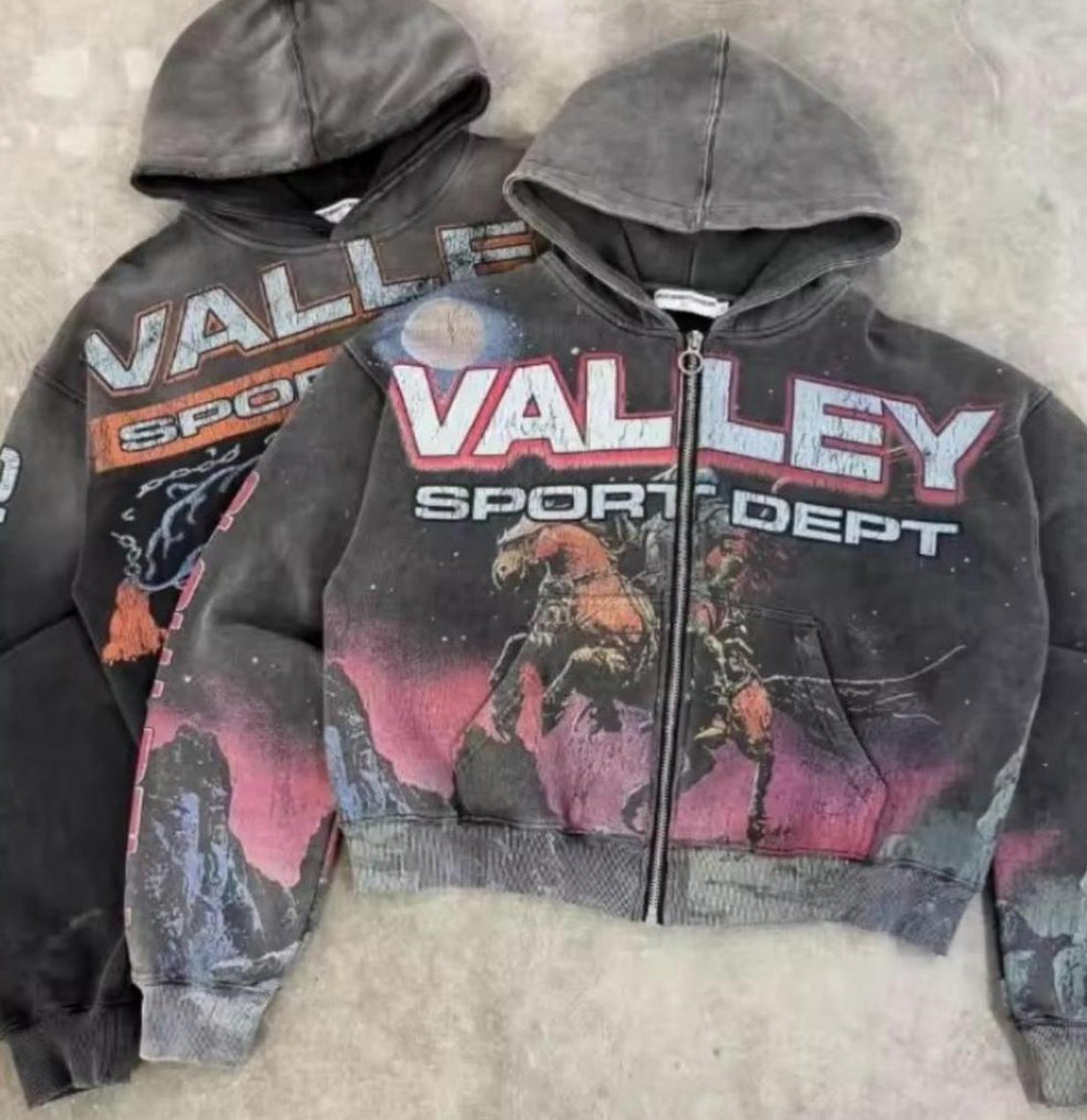Valley Sport Dept Neptune Zip Up Hoodie