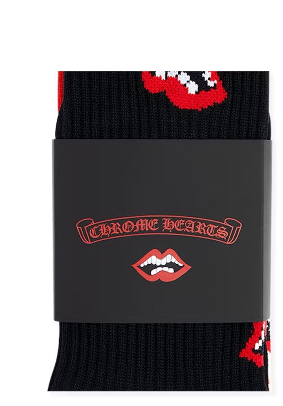 Chrome Hearts 3-Pack Chomper Socks Multicolor.