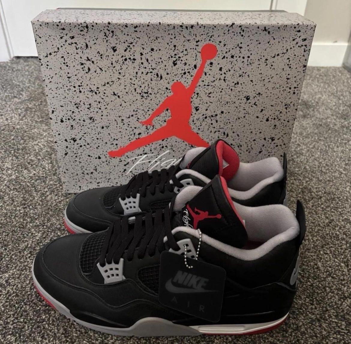Air Jordan 4 Retro Bred Reimagined