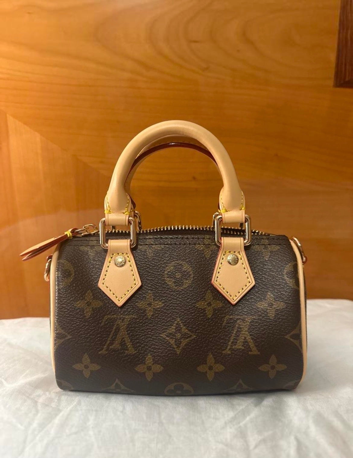 Louis Vuitton Nano Speedy handbag
