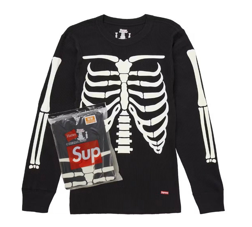 Supreme x Hanes Bones Thermal Crew