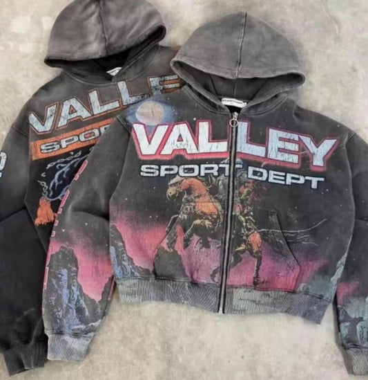 Valley Sport Dept  Neptune Zip Up Hoodie
