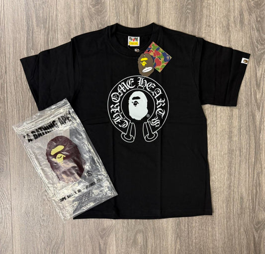 Bape T shirt X Chrome Hearts