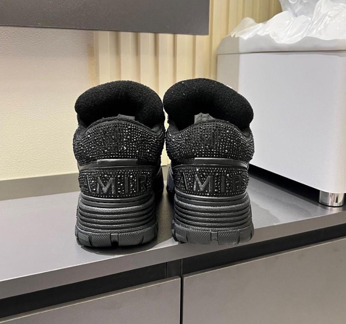 Amiri Black Crystal MA-1