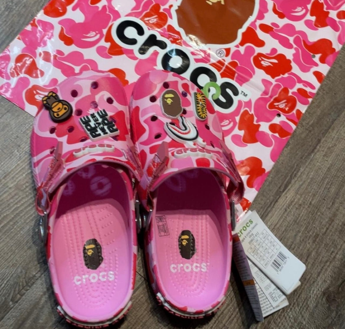 BapeXCrocs