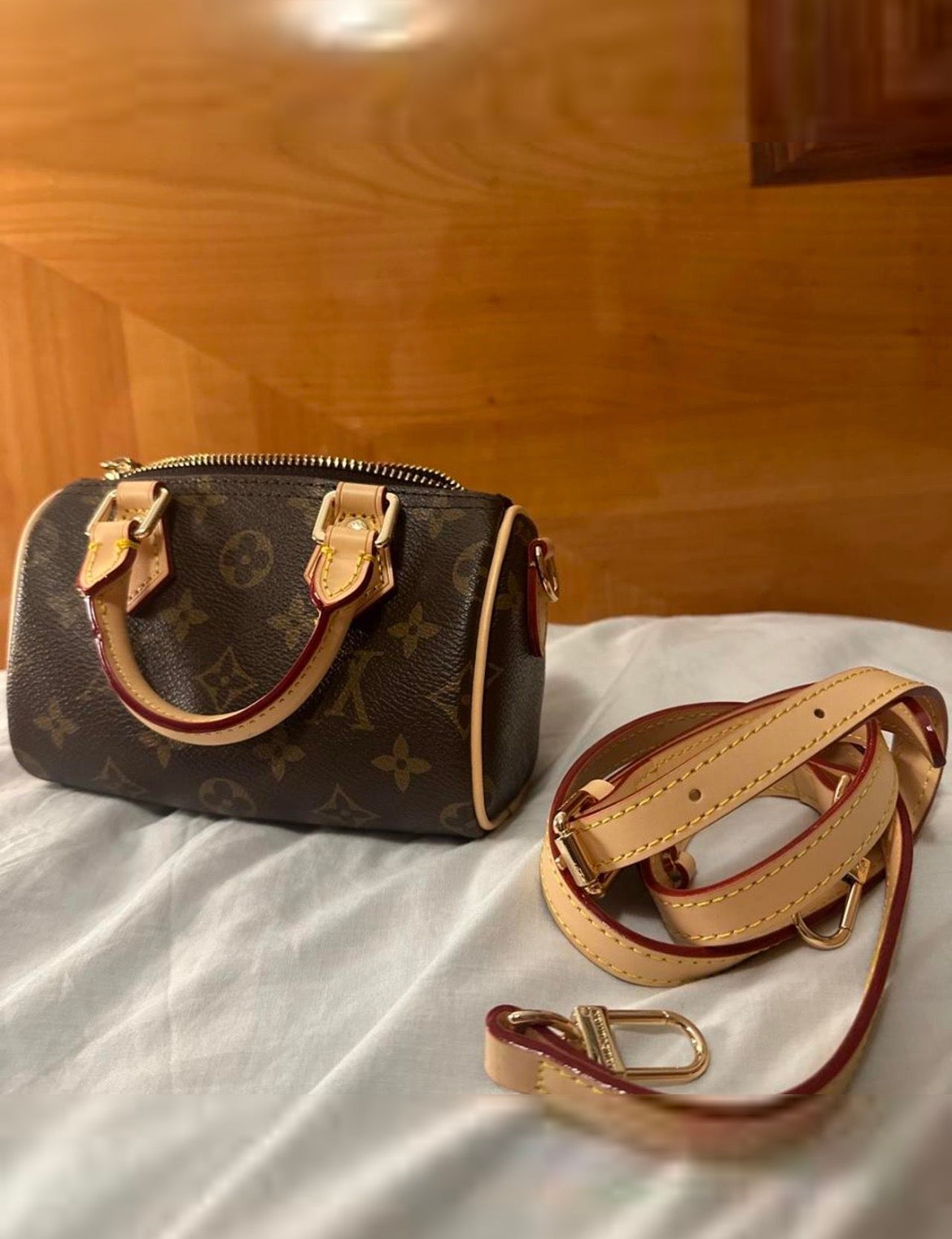 Louis Vuitton Nano Speedy handbag